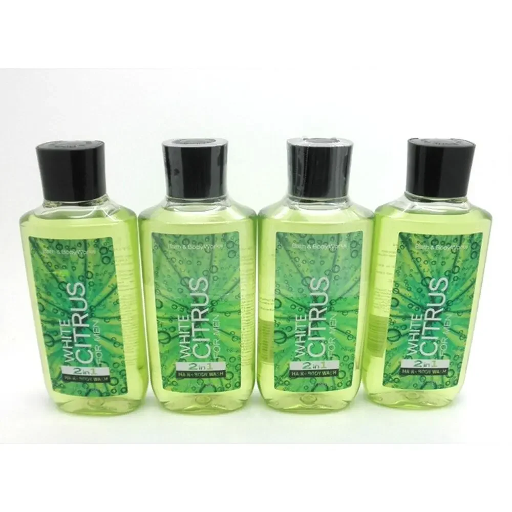 BATH & BODY WORKS Alpine Suede Hair + Body Wash ALPINE SUEDE 10 oz NEW Lot of 4